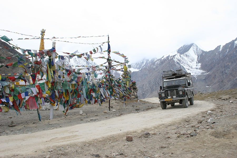 Reisverhalen uit noord India het passeren van de Kunzum La pas