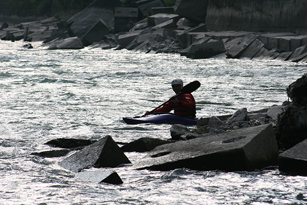 Sunkoshi kayaking