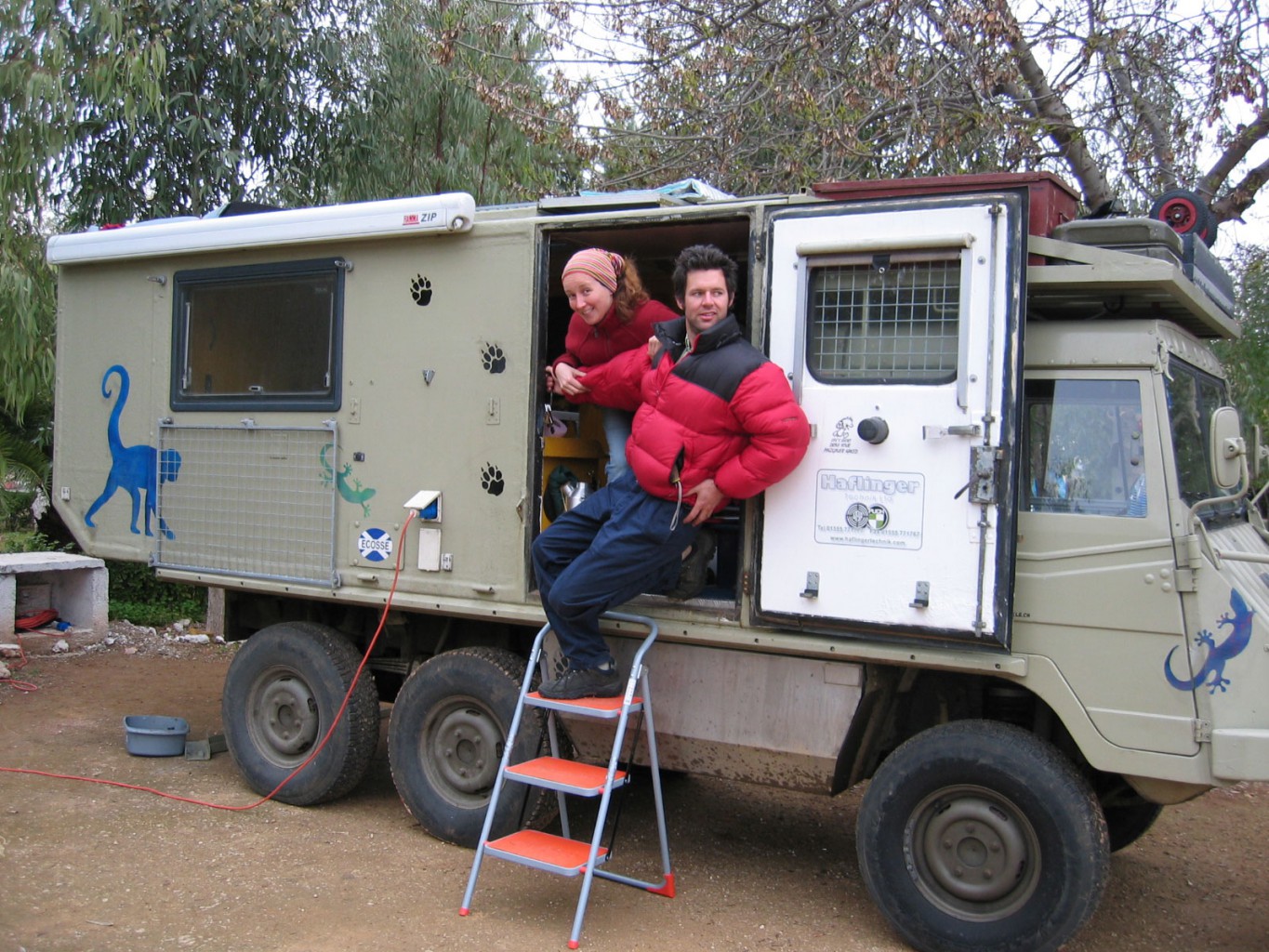 Reisavontuur met Pinzgauer