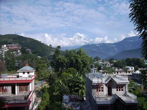De bergen rond Pokhara