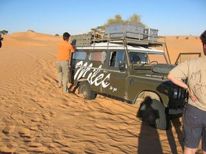 De reisverhalen van Miles in het zand van de Sahara