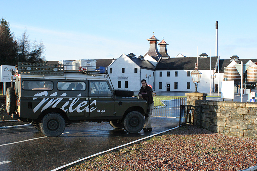 Met de Land Rover door Schotland langs de whiskey brouwerijen